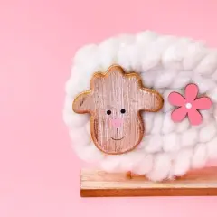 Stwórz pięknego baranka wielkanocnego DIY - proste pomysły krok po kroku