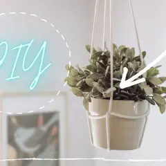 Twórz piękne wiszące doniczki DIY z łatwych materiałów i technik