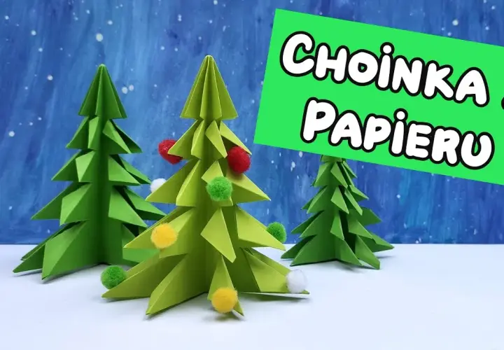 Jak zrobić ozdoby choinkowe z papieru 3D - proste i kreatywne pomysły