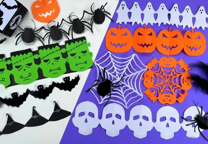 Jak zrobić ozdoby na Halloween z papieru – proste i kreatywne pomysły