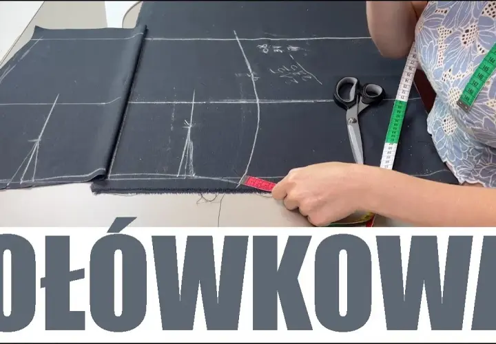 Jak uszyć spódnicę ołówkową - prosty wykrój i praktyczne porady