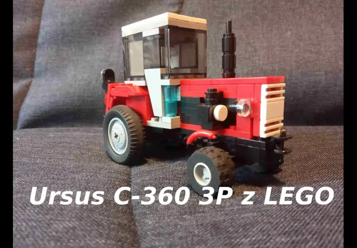 Jak zbudować traktor z LEGO - proste instrukcje krok po kroku