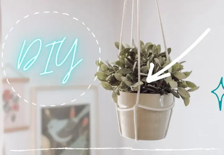 Twórz piękne wiszące doniczki DIY z łatwych materiałów i technik