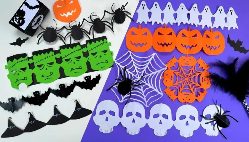 Jak zrobić ozdoby na Halloween z papieru – proste i kreatywne pomysły