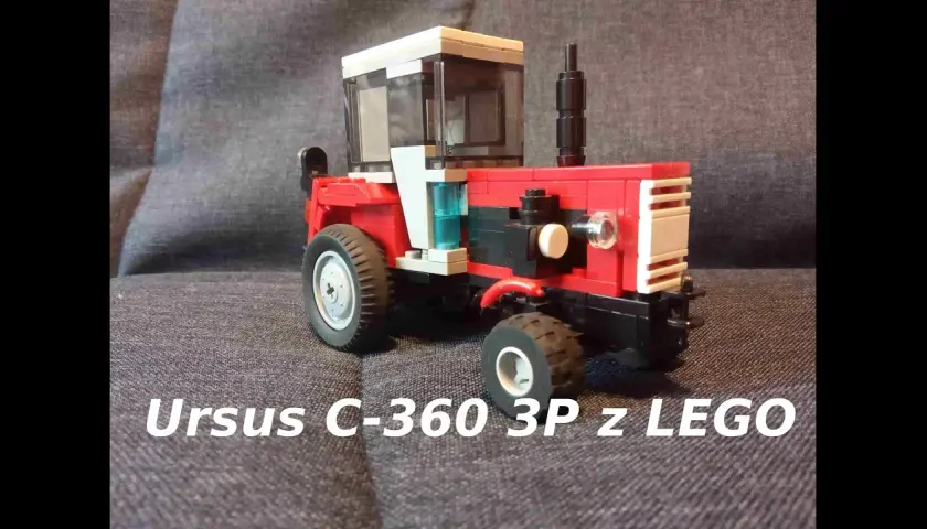 Jak zbudować traktor z LEGO - proste instrukcje krok po kroku