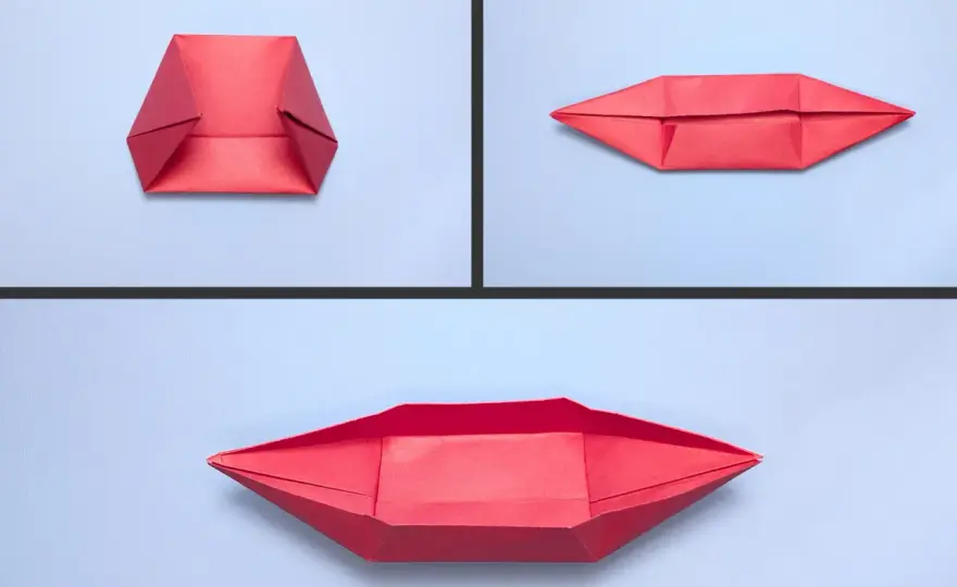 Jak zrobić duży statek z papieru - Pływający gigant origami