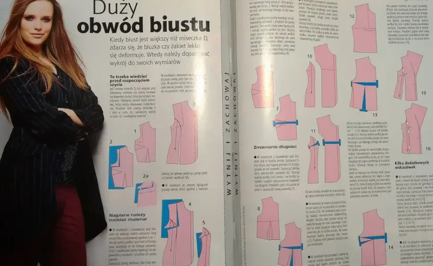 Jak stworzyć wykrój bluzki - Idealne dopasowanie krok po kroku