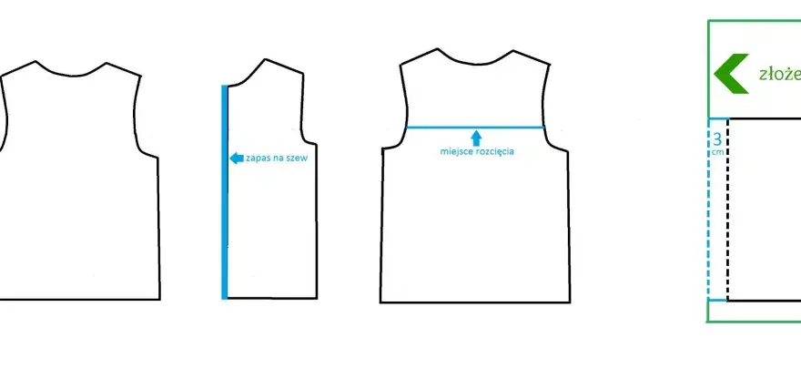 Za długi T-shirt? Skróć go łatwo - Poradnik krok po kroku