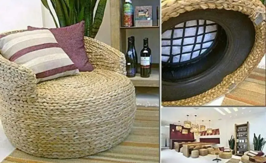 Fotel z opon - DIY krok po kroku - Stwórz swój unikalny mebel!