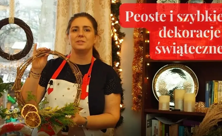 Z czego można zrobić ozdoby świąteczne? Odkryj kreatywne materiały!