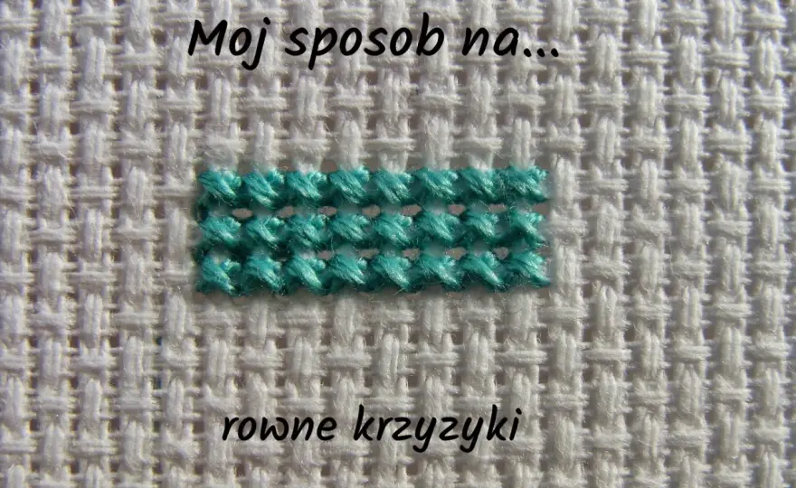Jak zrobić ścieg krzyżykowy? Kompletny poradnik dla początkujących