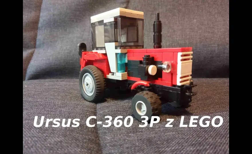 Jak zbudować traktor z LEGO - proste instrukcje krok po kroku