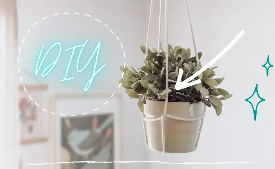 Twórz piękne wiszące doniczki DIY z łatwych materiałów i technik