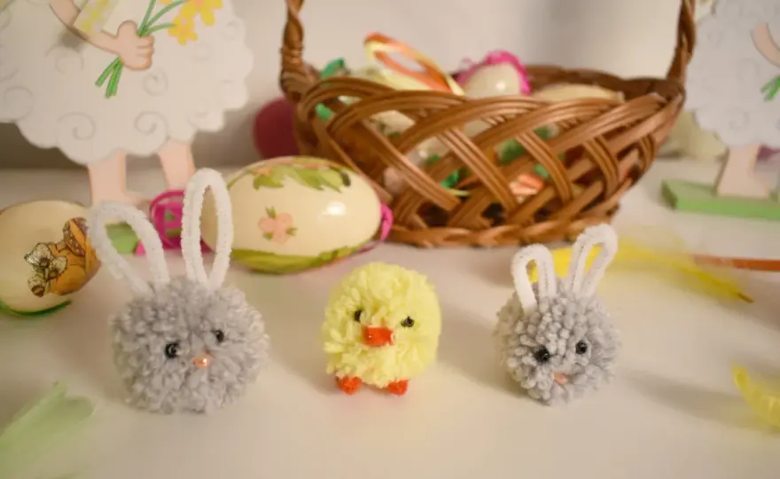 Kurczak wielkanocny szablon - Darmowe szablony, proste DIY!