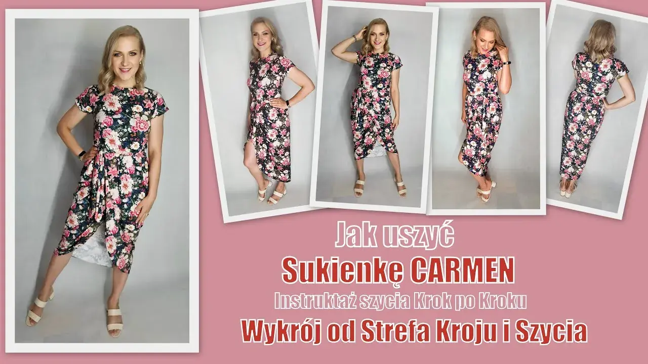 Jak uszyć sukienkę z wykrojami – proste metody i porady dla początkujących