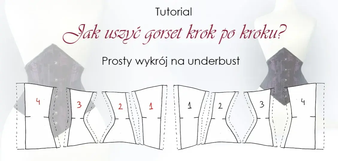 Jak uszyć gorset do sukienki - krok po kroku bez zbędnych trudności