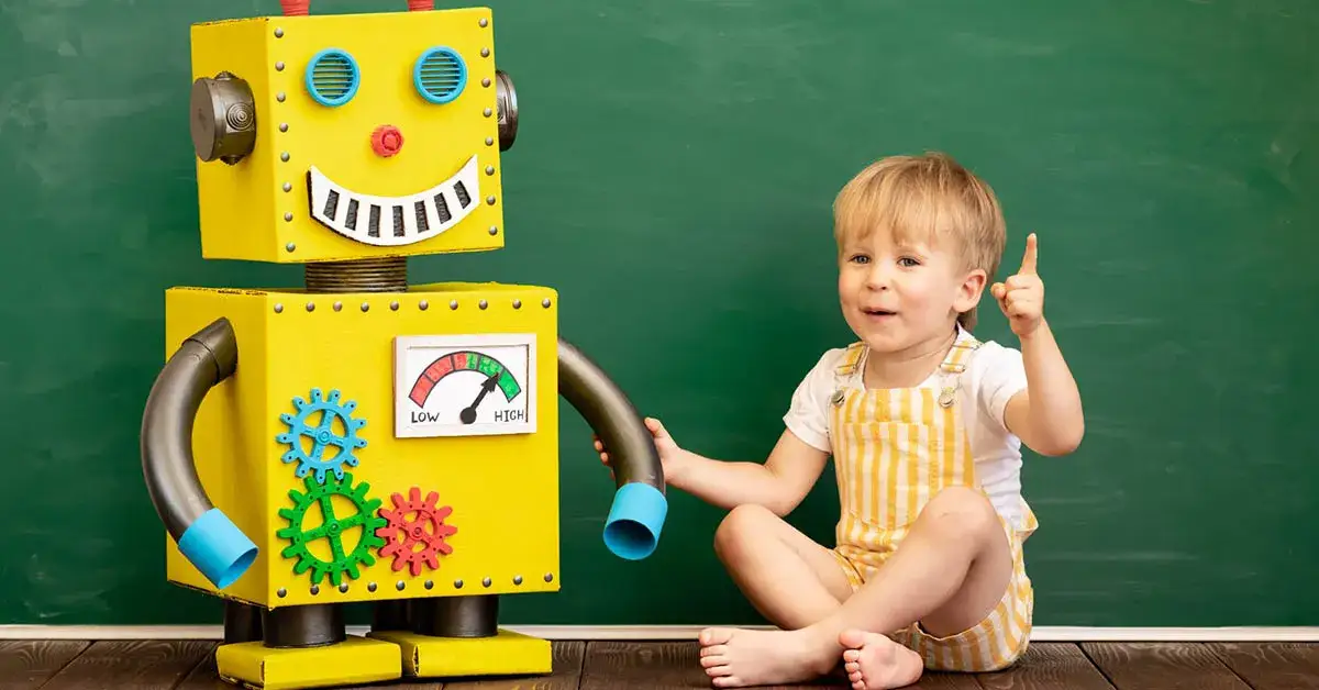 Zdjęcie Jak zrobić robota z kartonu - łatwe kroki i kreatywne pomysły