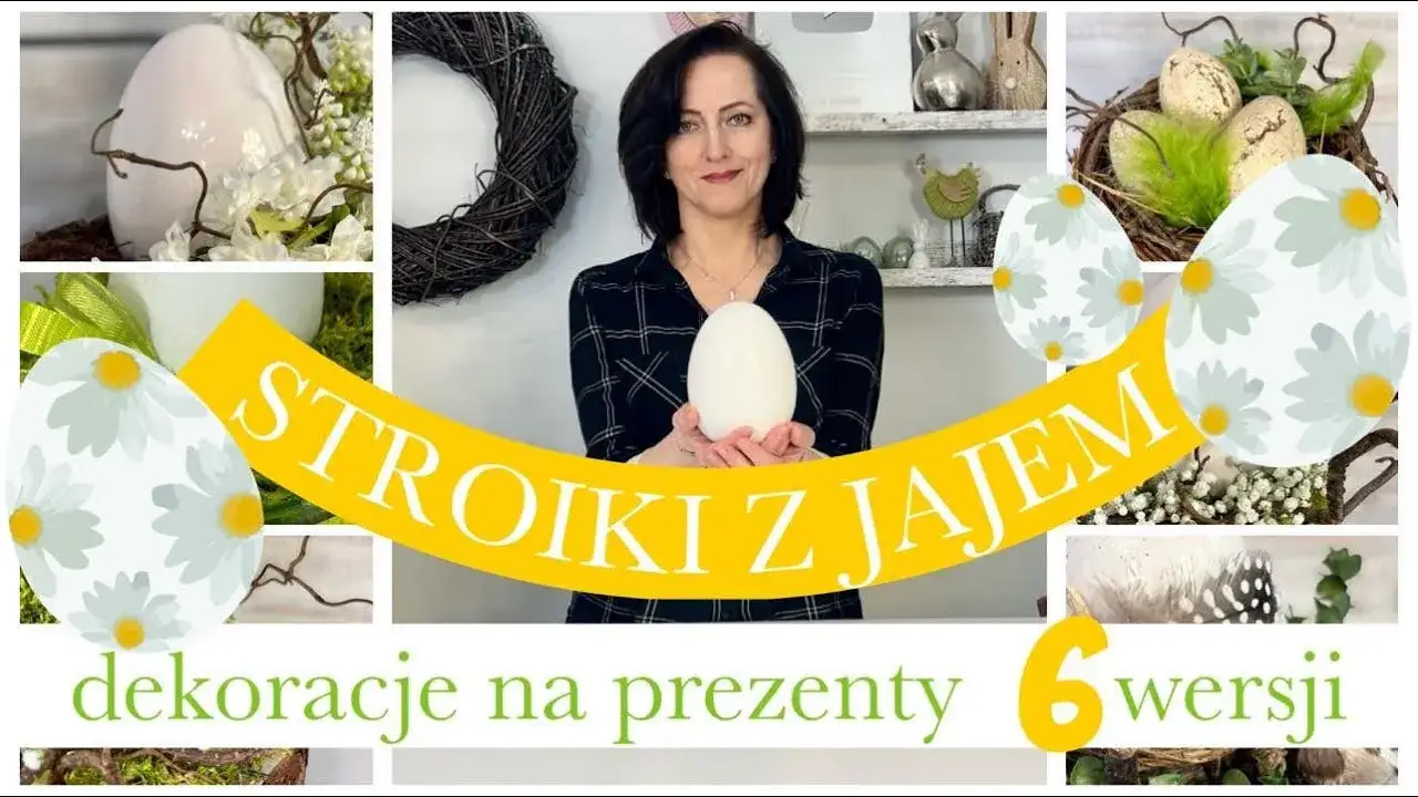 Zdjęcie Jak zrobić samodzielnie stroiki wielkanocne - proste pomysły i materiały